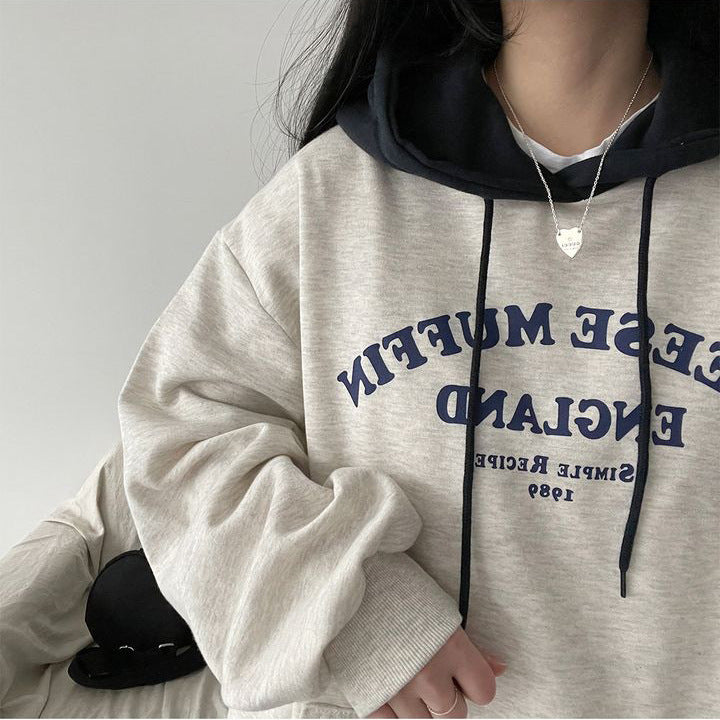 ZLLKL 2025 Wholesale sweater women's hooded spring and autumn new women's clothing loose autumn and winter thickened fleece jacket large size top