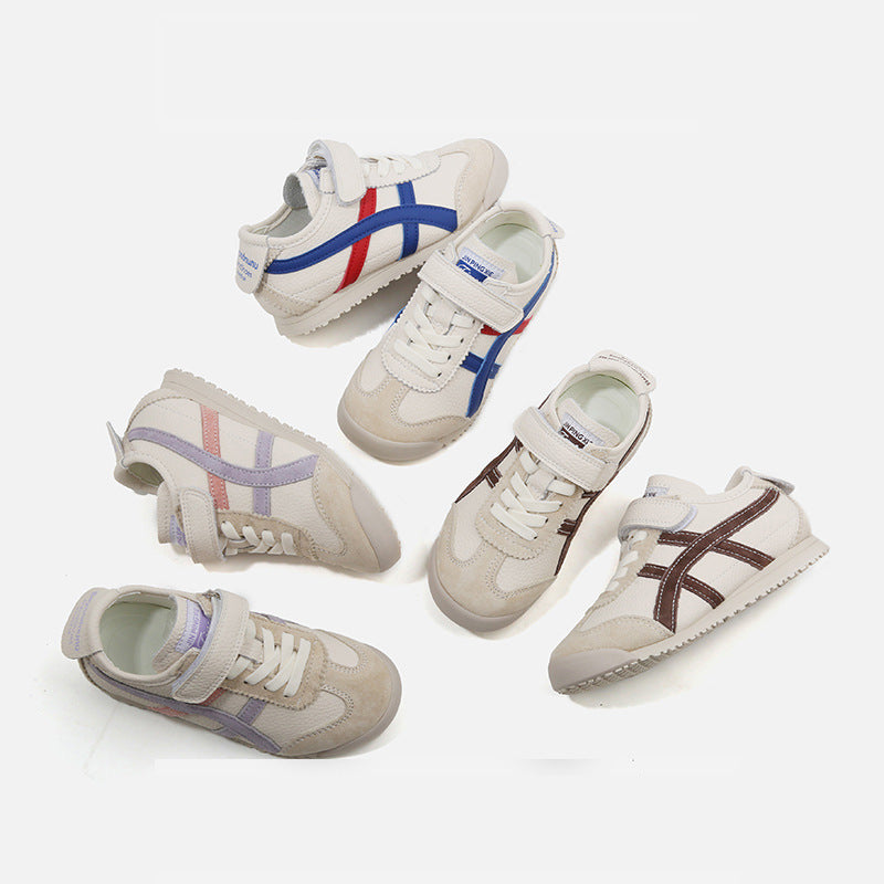 ZllKl Autumn New Children's Shoes Boys Soft Bottom Comfortable Sports Casual Shoes Korean Fashion and Trendy Style Girls Cortez