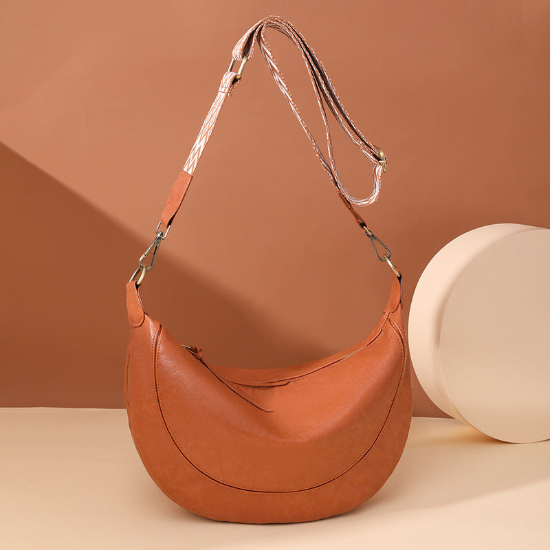2025 Find factory underarm bags, women's commuter niche crescent bags, new bags, retro women's bags, shoulder bags.