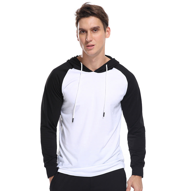 ZLLKL 2025 new men's long-sleeved t-shirt wholesale, Popular trade men's clothes New hooded t-shirt clothing factory