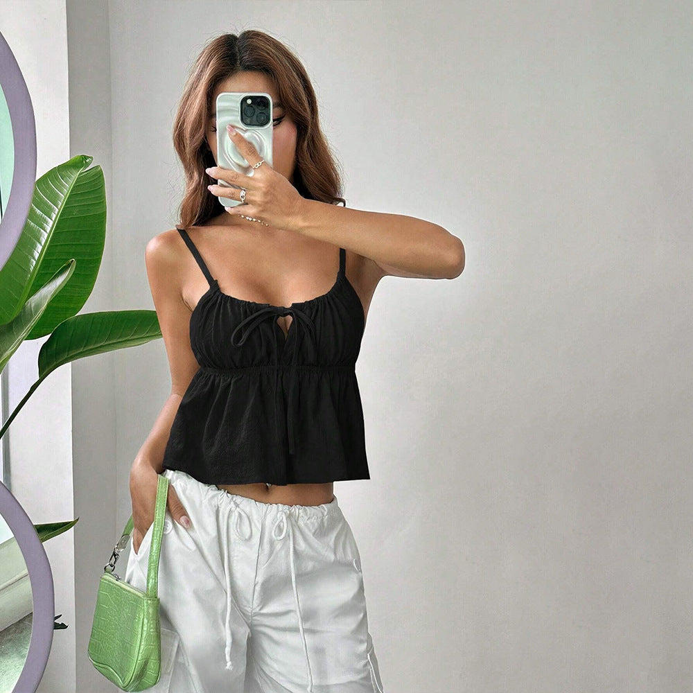 New sexy slim-fit short slim-fitting Spice Girls vest sling popular new sleeveless outer top women