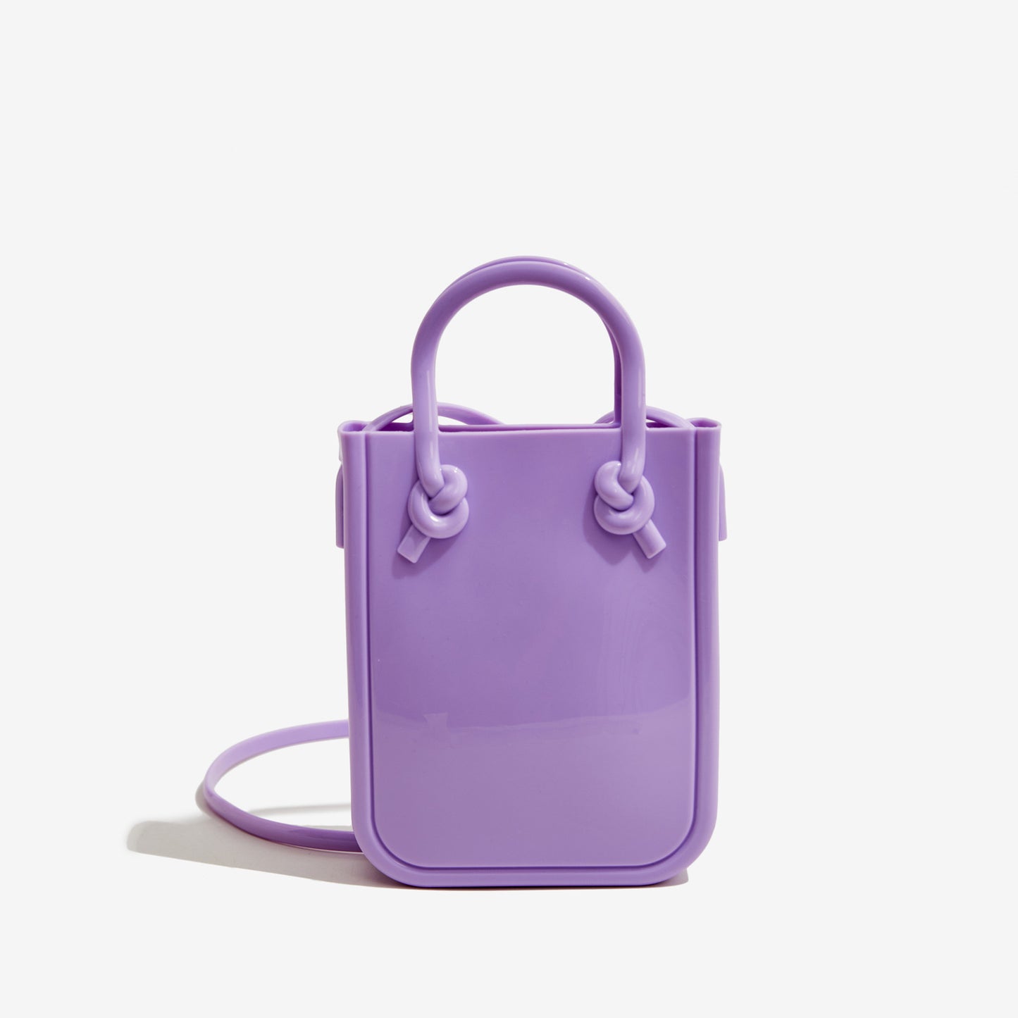 ZLLKL 2025 Bohao PVC Barbie Jelly Bag Macaron Mini Handbag Fashion Versatile Summer Women's Crossbody Bag Customization