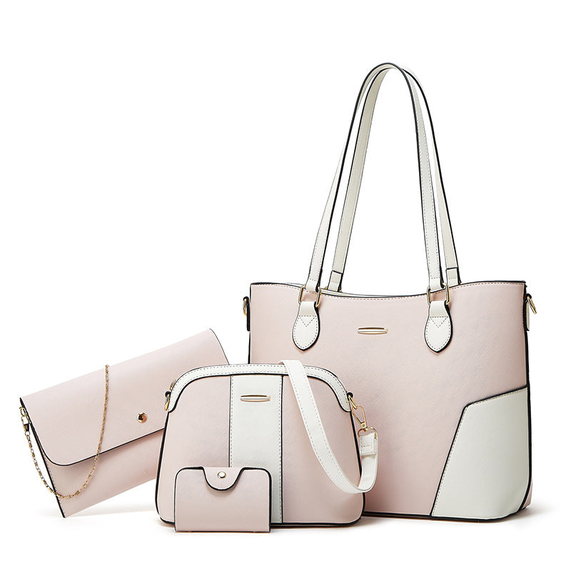 ZLLKL 2025popular New Women's Suit Bag Trend Fashion Cross-border Trend Four-piece Set Mother and Child Suit Bag