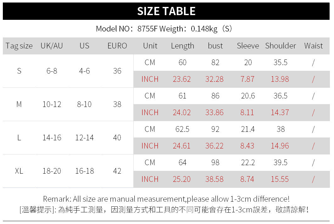 ZllKl Solid Color Hollow-out Short Sleeve Slim Pullover T-shirt European and American Ken Stripe Crew Neck T-shirt Top Women