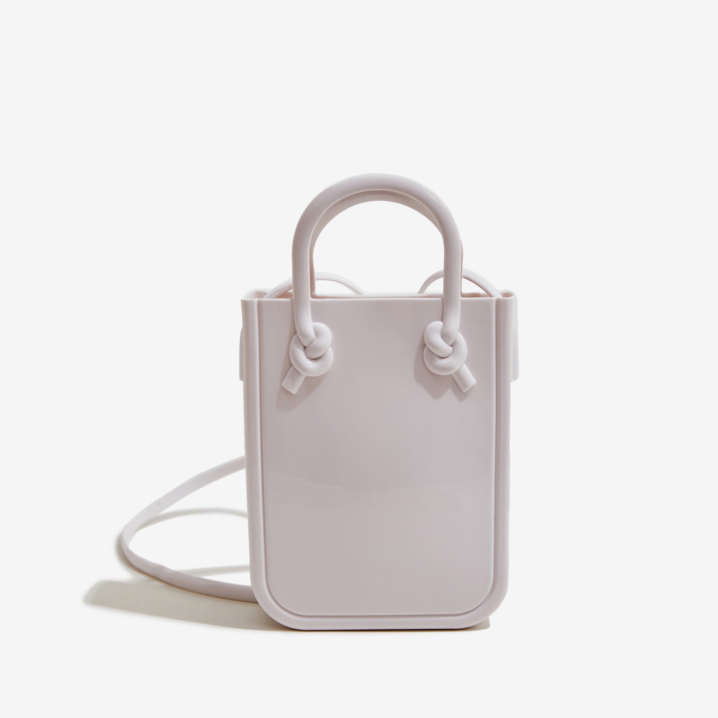ZLLKL 2025 Bohao PVC Barbie Jelly Bag Macaron Mini Handbag Fashion Versatile Summer Women's Crossbody Bag Customization