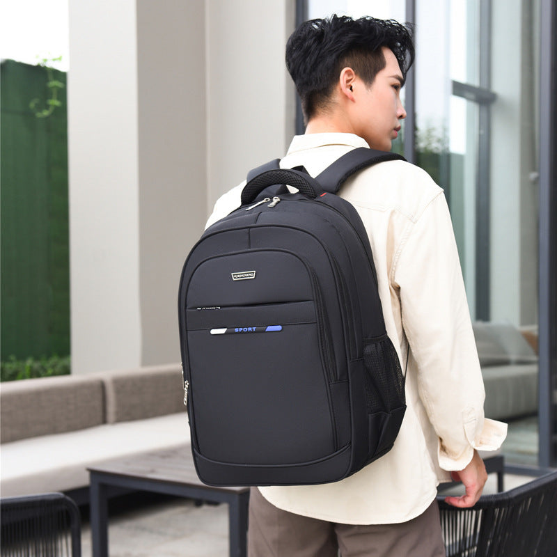 Wholesale Cross-Border Business Casual Computer Bag Fashion Large Capacity Outdoor Travel Backpack Junior High School Student Backpack