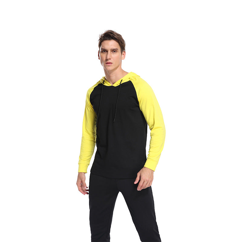 ZLLKL 2025 new men's long-sleeved t-shirt wholesale, Popular trade men's clothes New hooded t-shirt clothing factory