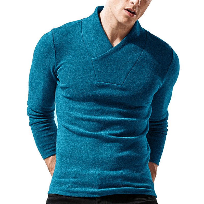 ZLLKL 2025 Popular, , autumn and winter turtleneck warm bottoming shirt Popular trade men's long-sleeved t-shirt thickened t-shirt top men's wholesale