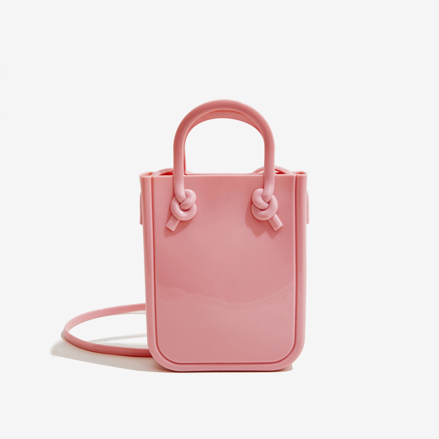 ZLLKL 2025 Bohao PVC Barbie Jelly Bag Macaron Mini Handbag Fashion Versatile Summer Women's Crossbody Bag Customization