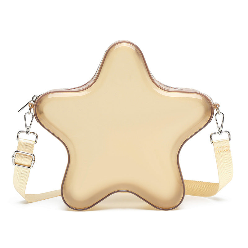 ZLLKL 2025 Bohao, jelly bag popular new New Popular trade messenger bag fashionable and trendy shining star backpack 23044