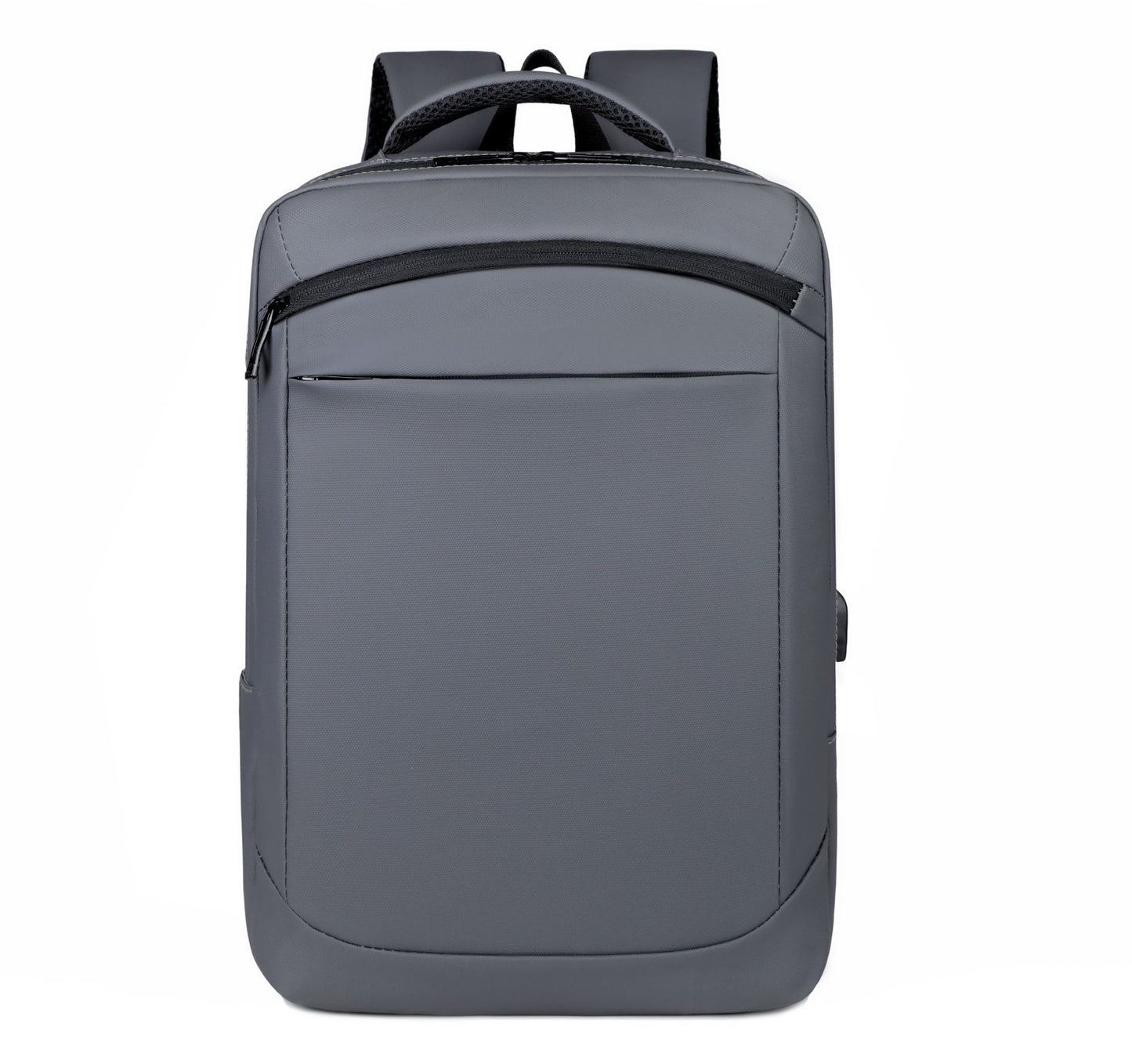 2025 new business backpack versatile men's anti-splashing computer backpack men's leather film large-capacity student schoolbag