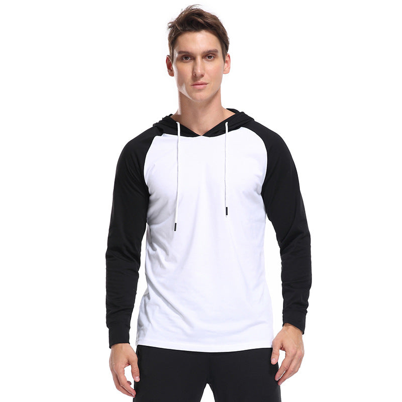 ZLLKL 2025 new men's long-sleeved t-shirt wholesale, Popular trade men's clothes New hooded t-shirt clothing factory