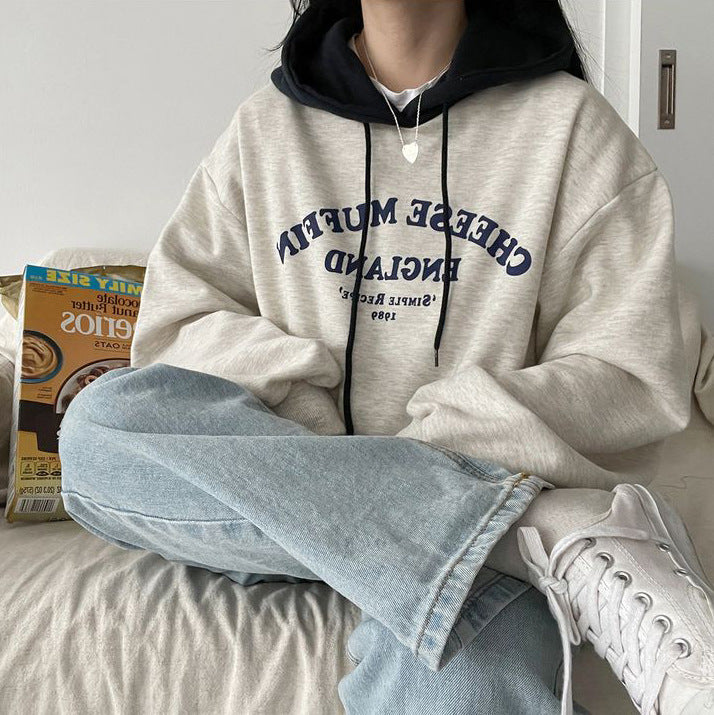 ZLLKL 2025 Wholesale sweater women's hooded spring and autumn new women's clothing loose autumn and winter thickened fleece jacket large size top