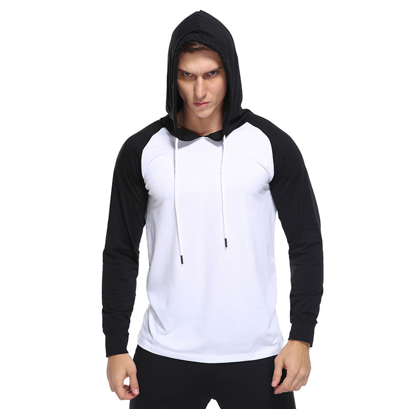 ZLLKL 2025 new men's long-sleeved t-shirt wholesale, Popular trade men's clothes New hooded t-shirt clothing factory
