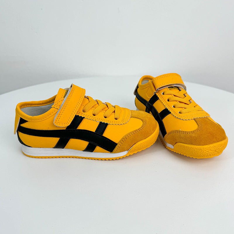 ZllKl Children's Casual Cortez Spring and Autumn New Fashion Trendy Children's Shoes Boys Soft Bottom Breathable Girls Low-Top Sneakers
