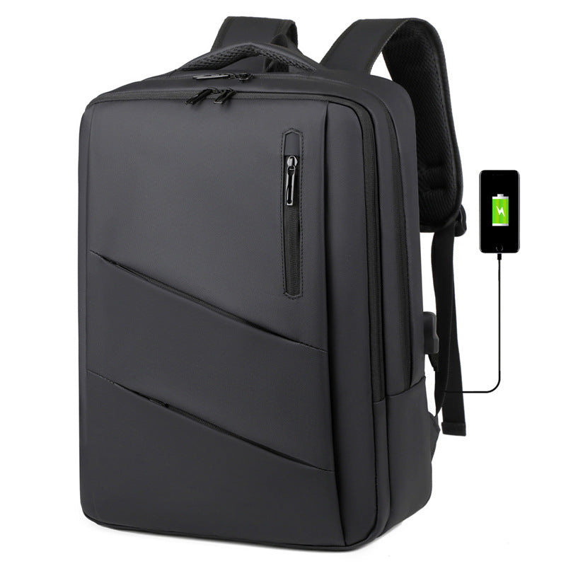 2025 Backpack Men's Backpack Expandable Large Capacity Business Travel Luggage Bag 15.6 Inch Laptop Bag