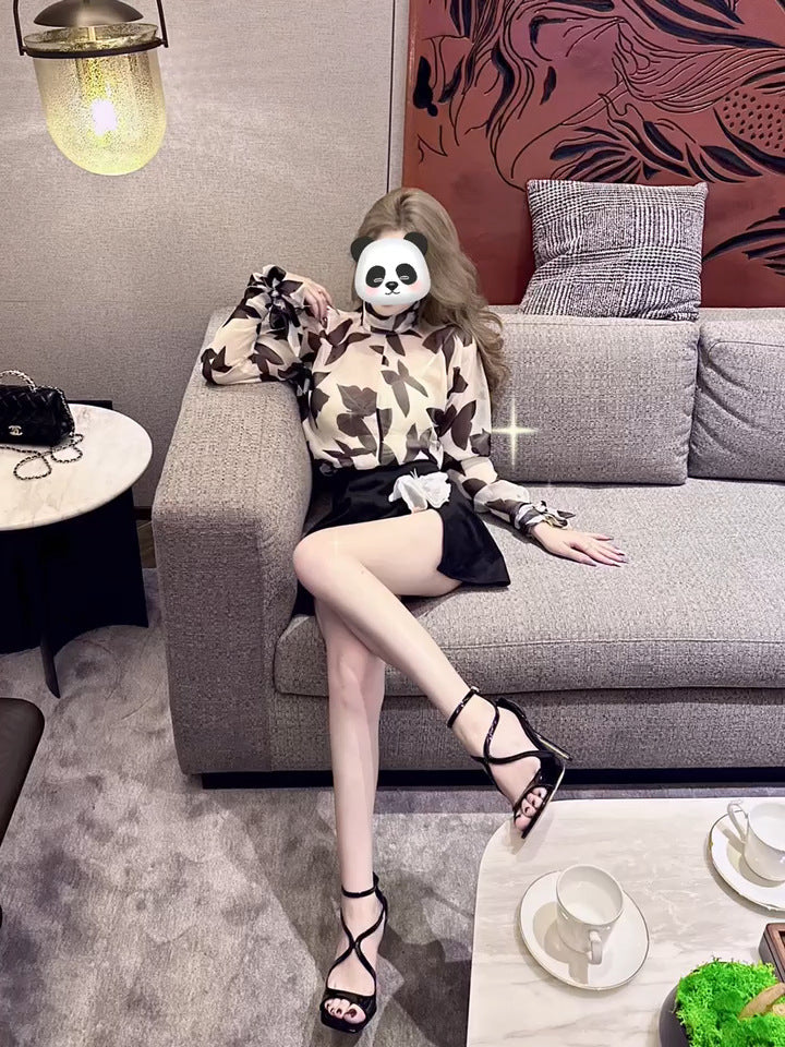 ZllKl High Heels Female Square Toe Stiletto Peep-Toe Black Patent Leather New Summer Sexy Cross Roman Sandals for Women