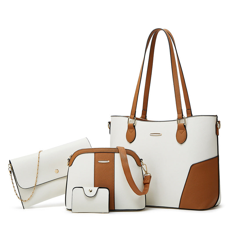 ZLLKL 2025popular New Women's Suit Bag Trend Fashion Cross-border Trend Four-piece Set Mother and Child Suit Bag