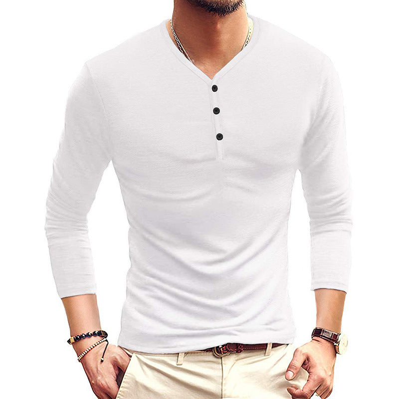 ZLLKL 2025 autumn and winter Popular trade clothing men's t-shirts, long-sleeved bottoming shirts, popular men's t-shirts