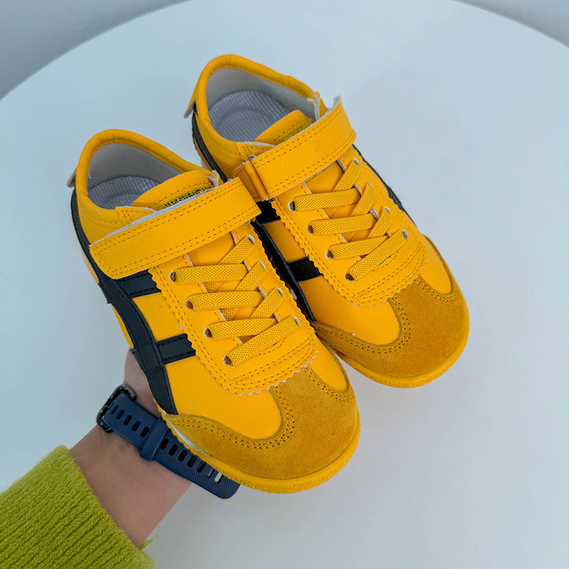 ZllKl Children's Casual Cortez Spring and Autumn New Fashion Trendy Children's Shoes Boys Soft Bottom Breathable Girls Low-Top Sneakers