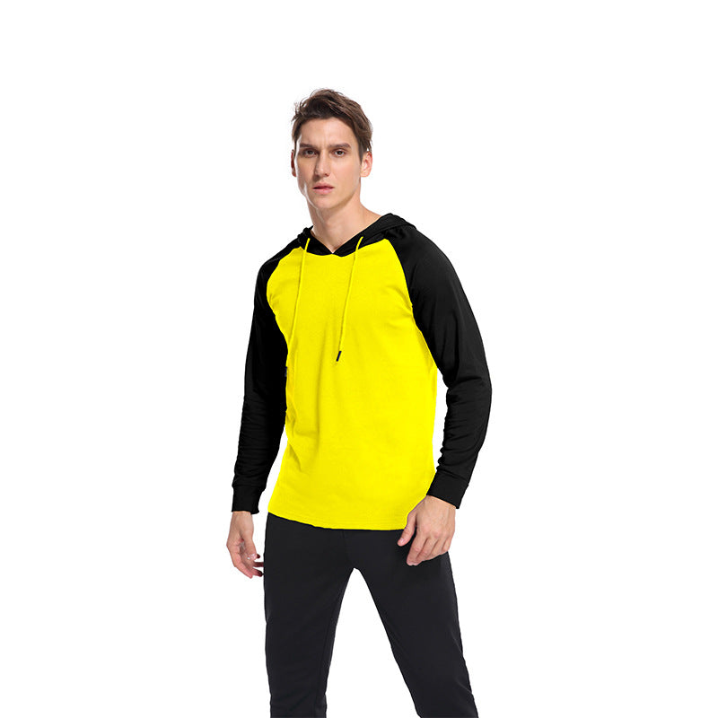 ZLLKL 2025 new men's long-sleeved t-shirt wholesale, Popular trade men's clothes New hooded t-shirt clothing factory