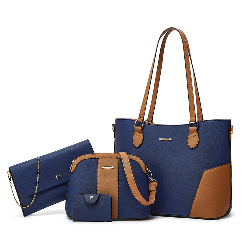 ZLLKL 2025popular New Women's Suit Bag Trend Fashion Cross-border Trend Four-piece Set Mother and Child Suit Bag