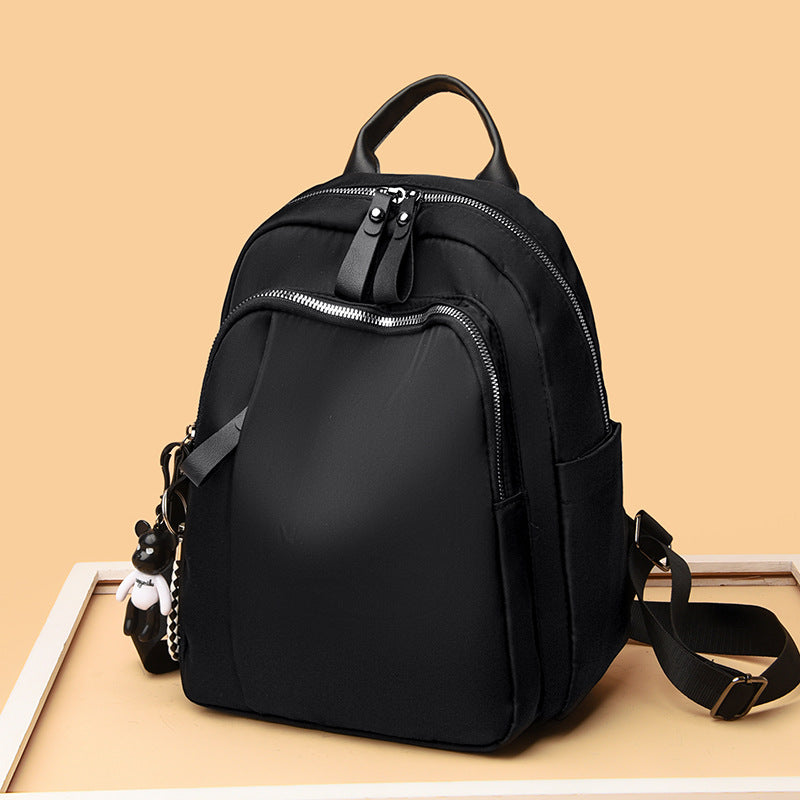 Backpack Bags Women New Trendy Fashion Schoolbag Summer Travel Canvas Bag Large-Capacity Backpack Women