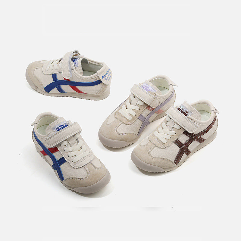 ZllKl Autumn New Children's Shoes Boys Soft Bottom Comfortable Sports Casual Shoes Korean Fashion and Trendy Style Girls Cortez
