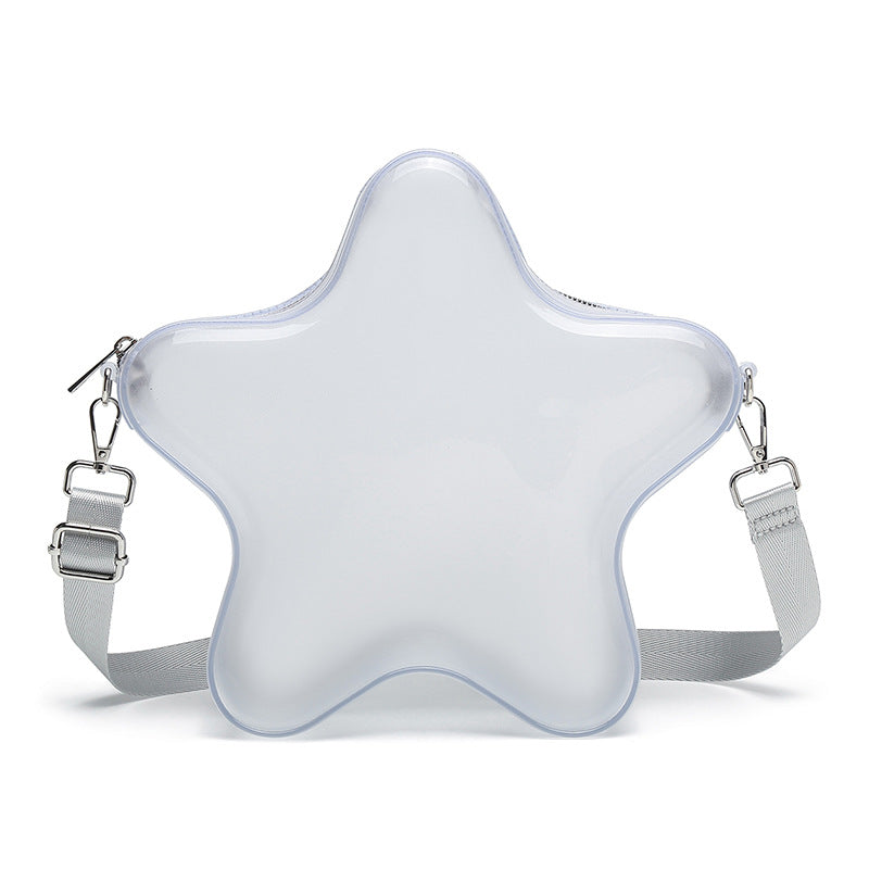 ZLLKL 2025 Bohao, jelly bag popular new New Popular trade messenger bag fashionable and trendy shining star backpack 23044