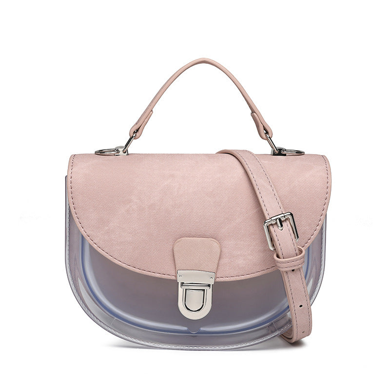 ZLLKL 2025 Bohao popular new Popular trade messenger bag women's high sense translucent versatile shoulder fashion handbag saddle bag