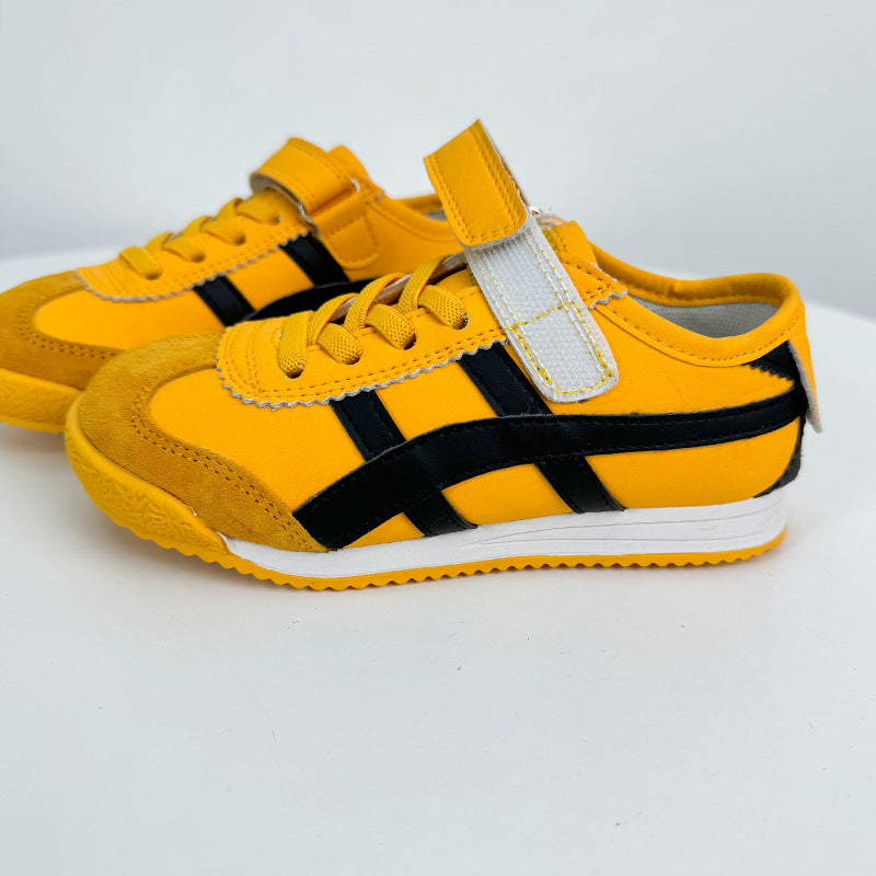 ZllKl Children's Casual Cortez Spring and Autumn New Fashion Trendy Children's Shoes Boys Soft Bottom Breathable Girls Low-Top Sneakers