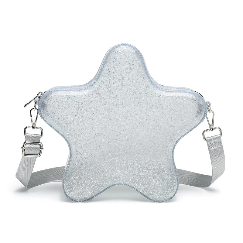 ZLLKL 2025 Bohao, jelly bag popular new New Popular trade messenger bag fashionable and trendy shining star backpack 23044