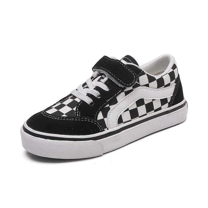 ZllKl Children's Canvas Shoes Summer New Boys and Girls Korean Sports Board Shoes Toddler Children Teens Street Shooting Toddler Shoes Fashion