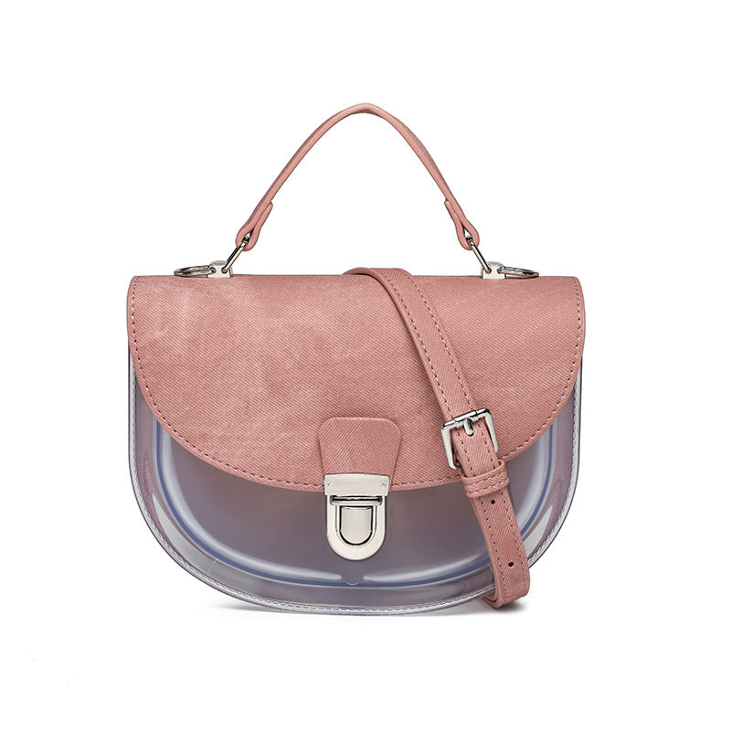 ZLLKL 2025 Bohao popular new Popular trade messenger bag women's high sense translucent versatile shoulder fashion handbag saddle bag
