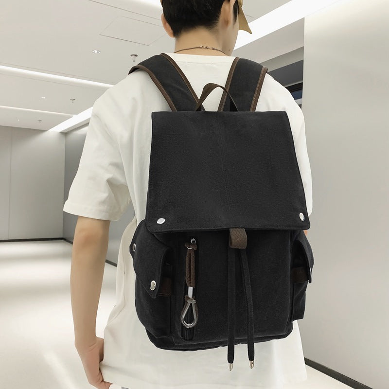 Cross-Border Couple Backpack New Fashion Cool Casual Large Capacity Fashion College Student Multi-Purpose Schoolbag