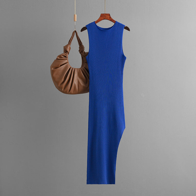 ZllKl 's new vest skirt summer New fashion women's clothing sexy irregular slim temperament dress