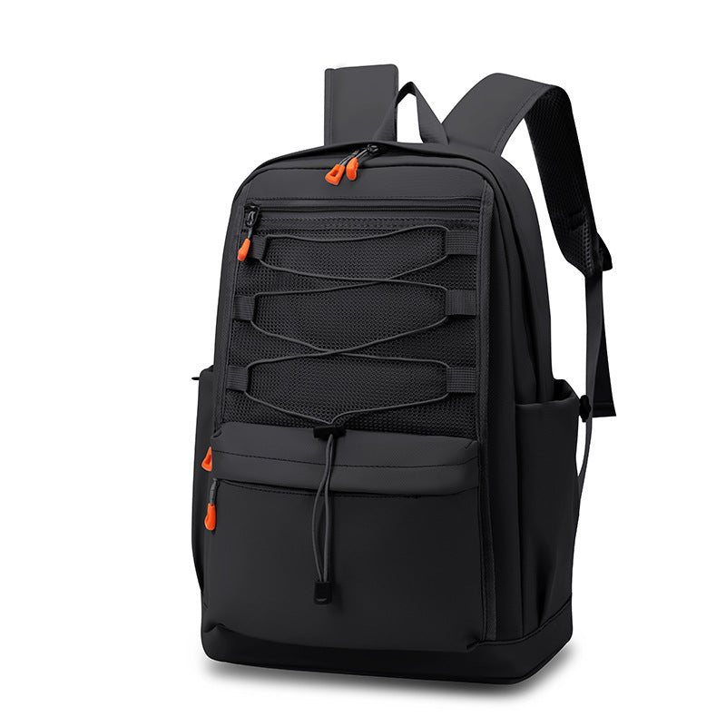 2025 New middle and high school student schoolbag large capacity backpack men's Oxford cloth waterproof travel backpack lightweight backpack