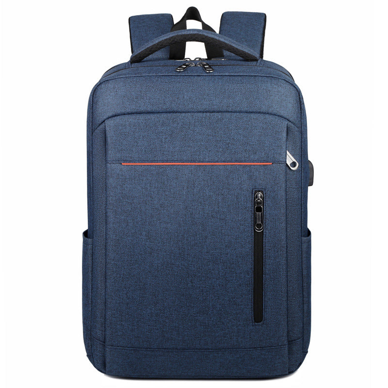 2025 Manufacturer spot contrasting color leisure travel notebook shockproof backpack inch air cushion computer business double backpack