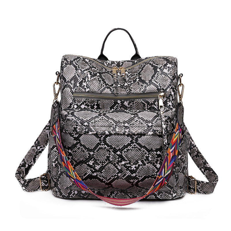 2025 2025 new backpack cute female PU retro home mommy bag, backpack large capacity, girls backpack