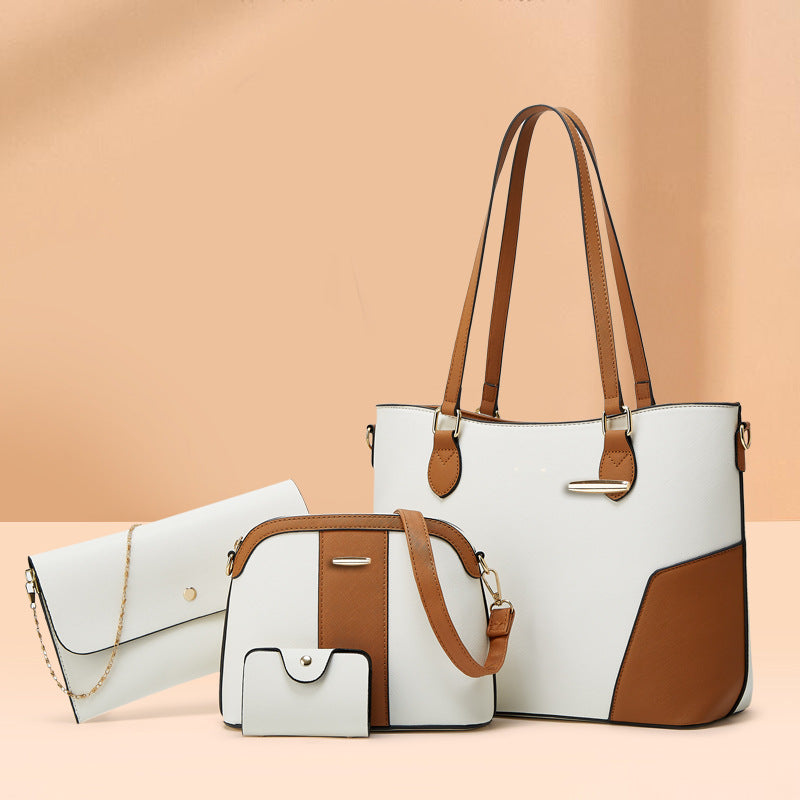 ZLLKL 2025popular New Women's Suit Bag Trend Fashion Cross-border Trend Four-piece Set Mother and Child Suit Bag