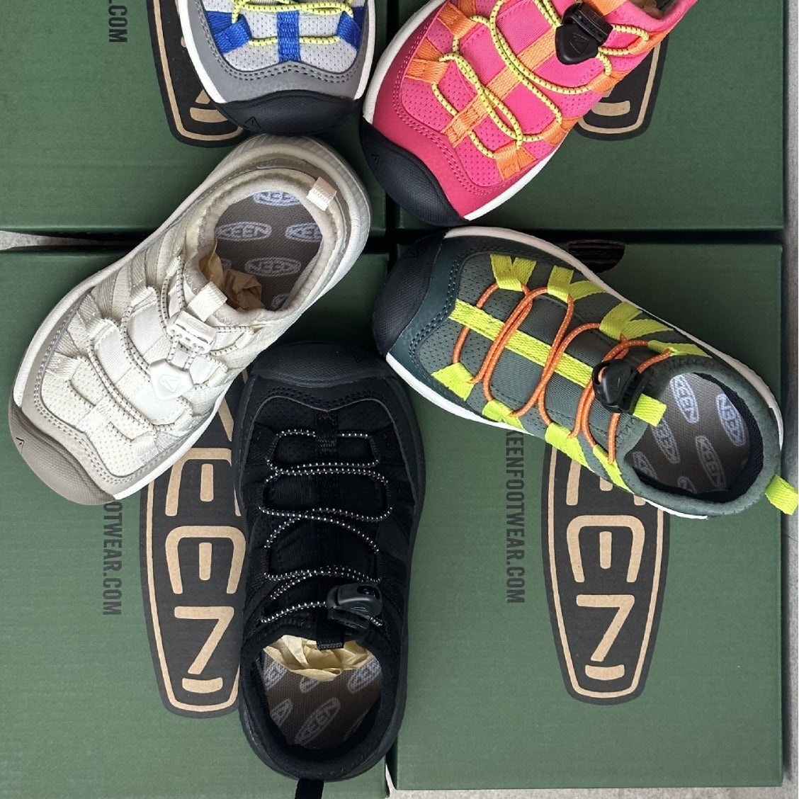 ZllKl New Cohen Keen Mozoa Sneaker Spring/Summer Outdoor Casual and Lightweight Children's Shoes Children's Sneaker