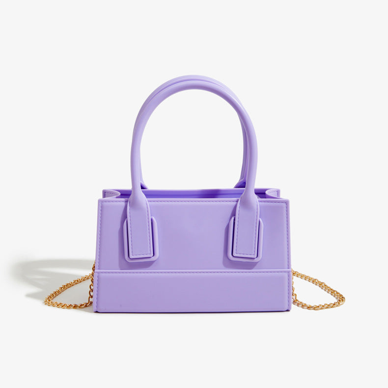 ZLLKL 2025 Bo Hao, Jelly Bag New Hot Trade Crossbody Bag Women's Small Bag Women's Shoulder Bag Small Square Bag 22033