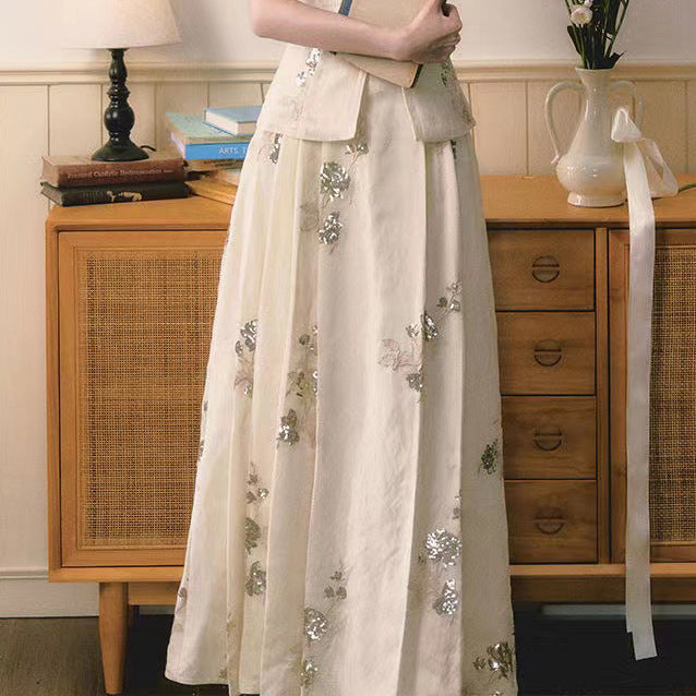 2025 Spot new Chinese style popular summer fashion rich family daughter style gentle and beautiful light luxury retro national style