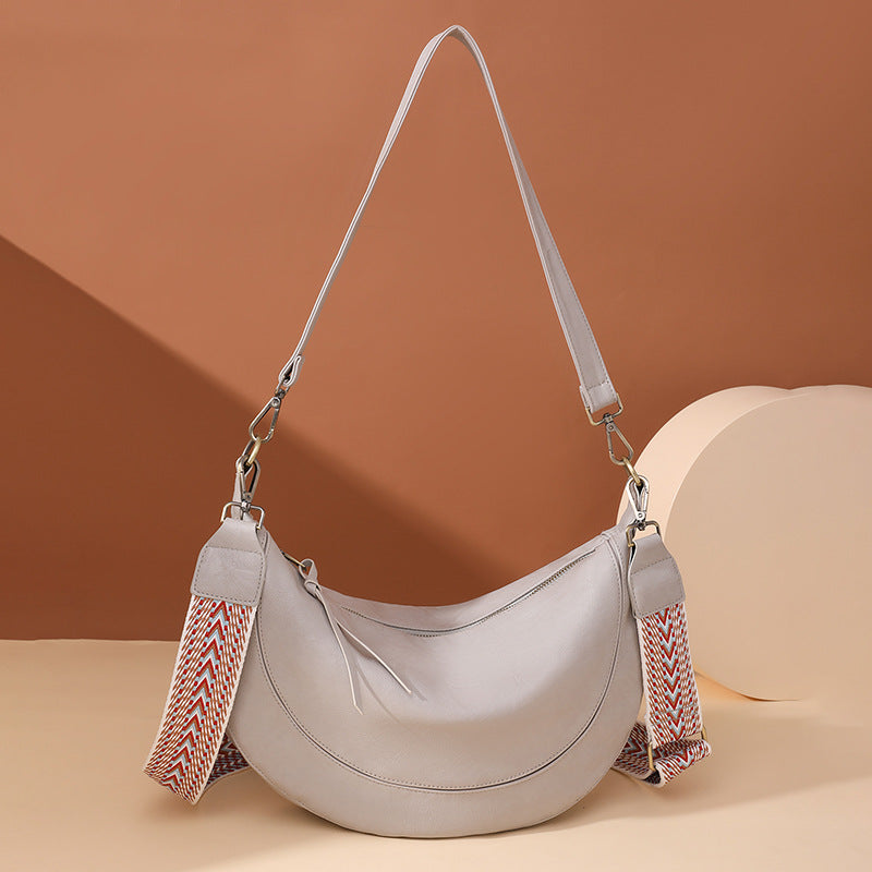 2025 Find factory underarm bags, women's commuter niche crescent bags, new bags, retro women's bags, shoulder bags.