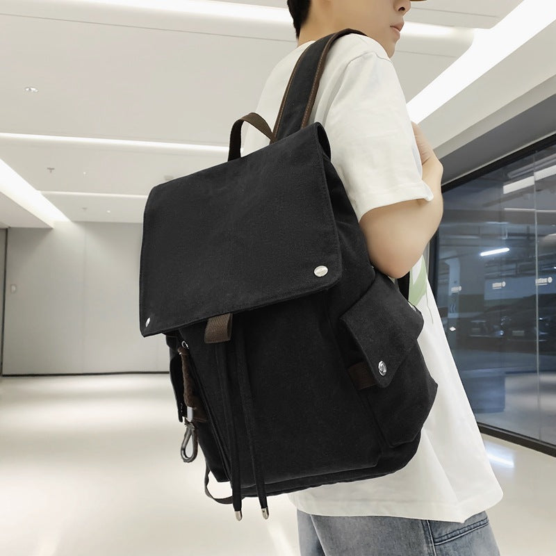 Cross-Border Couple Backpack New Fashion Cool Casual Large Capacity Fashion College Student Multi-Purpose Schoolbag