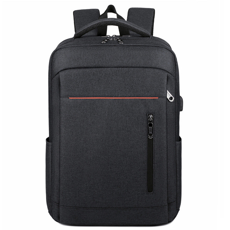 2025 Manufacturer spot contrasting color leisure travel notebook shockproof backpack inch air cushion computer business double backpack