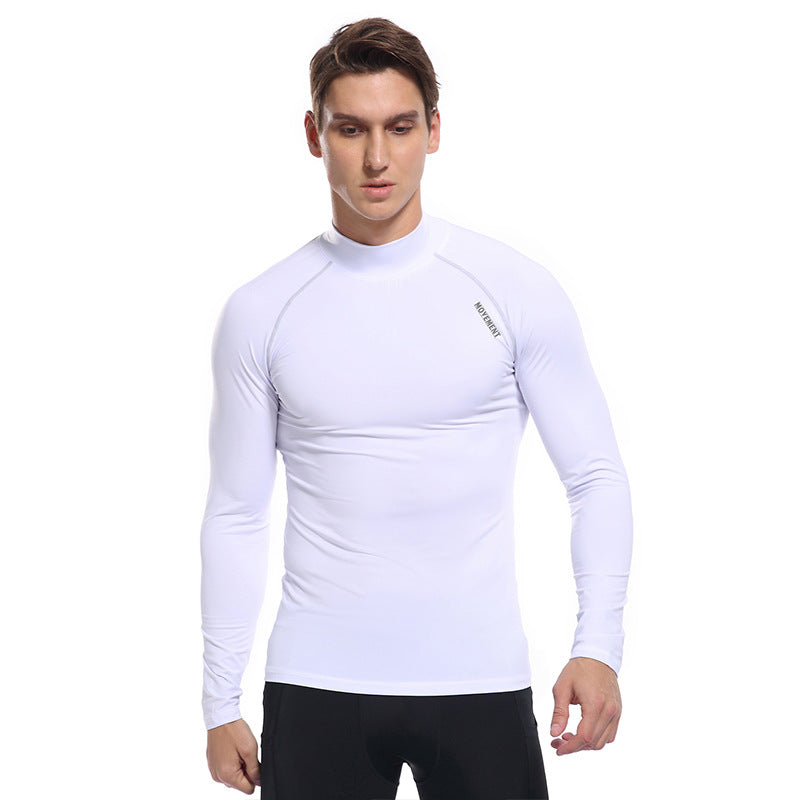 ZLLKL 2025 Outdoor quick-drying clothes, tight-fitting men's long-sleeved sportswear, light pressure, comfortable and breathable gym clothes, quick-drying men's t-shirt.