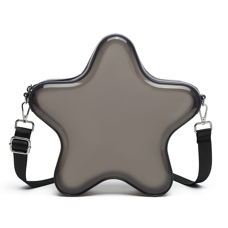 ZLLKL 2025 Bohao, jelly bag popular new New Popular trade messenger bag fashionable and trendy shining star backpack 23044