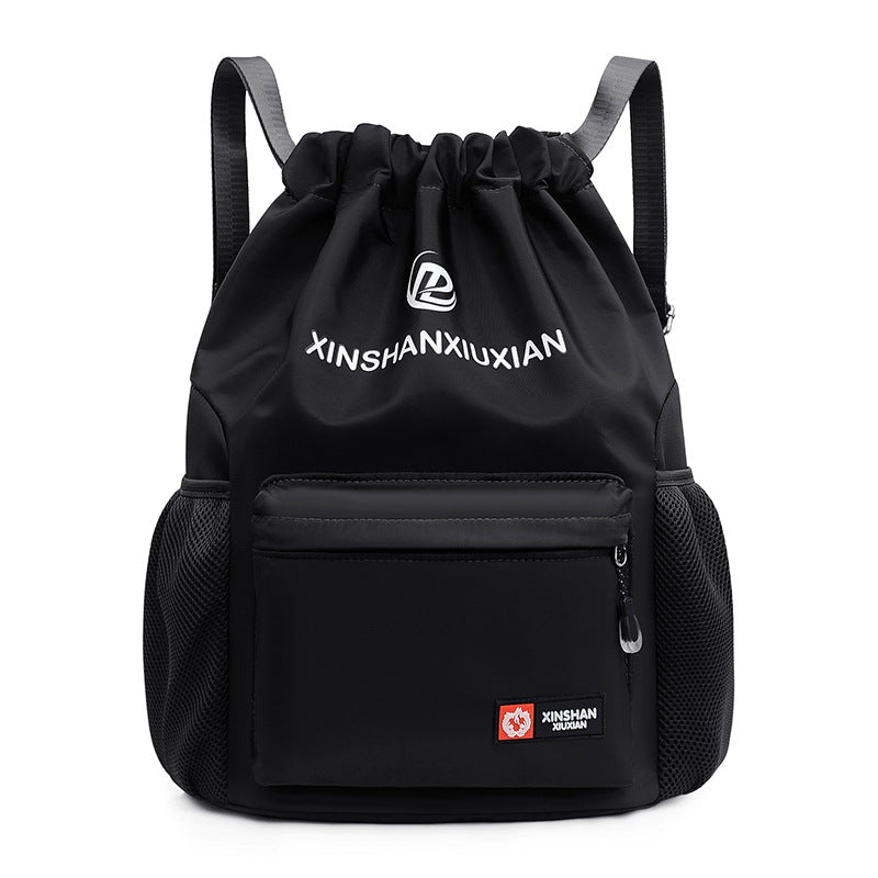 Travel Backpack Women's New Large Capacity School Bag Sports Bag Drawstring Bag Drawstring Bag Basketball Bag Student Schoolbag