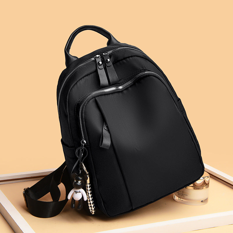 Backpack Bags Women New Trendy Fashion Schoolbag Summer Travel Canvas Bag Large-Capacity Backpack Women